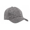 Melange cap - mod. 3998:Black melange, Polyester, Black melange